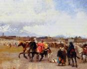 Powder Play City of Morocco outside the Walls - 埃德温·罗德·威克斯